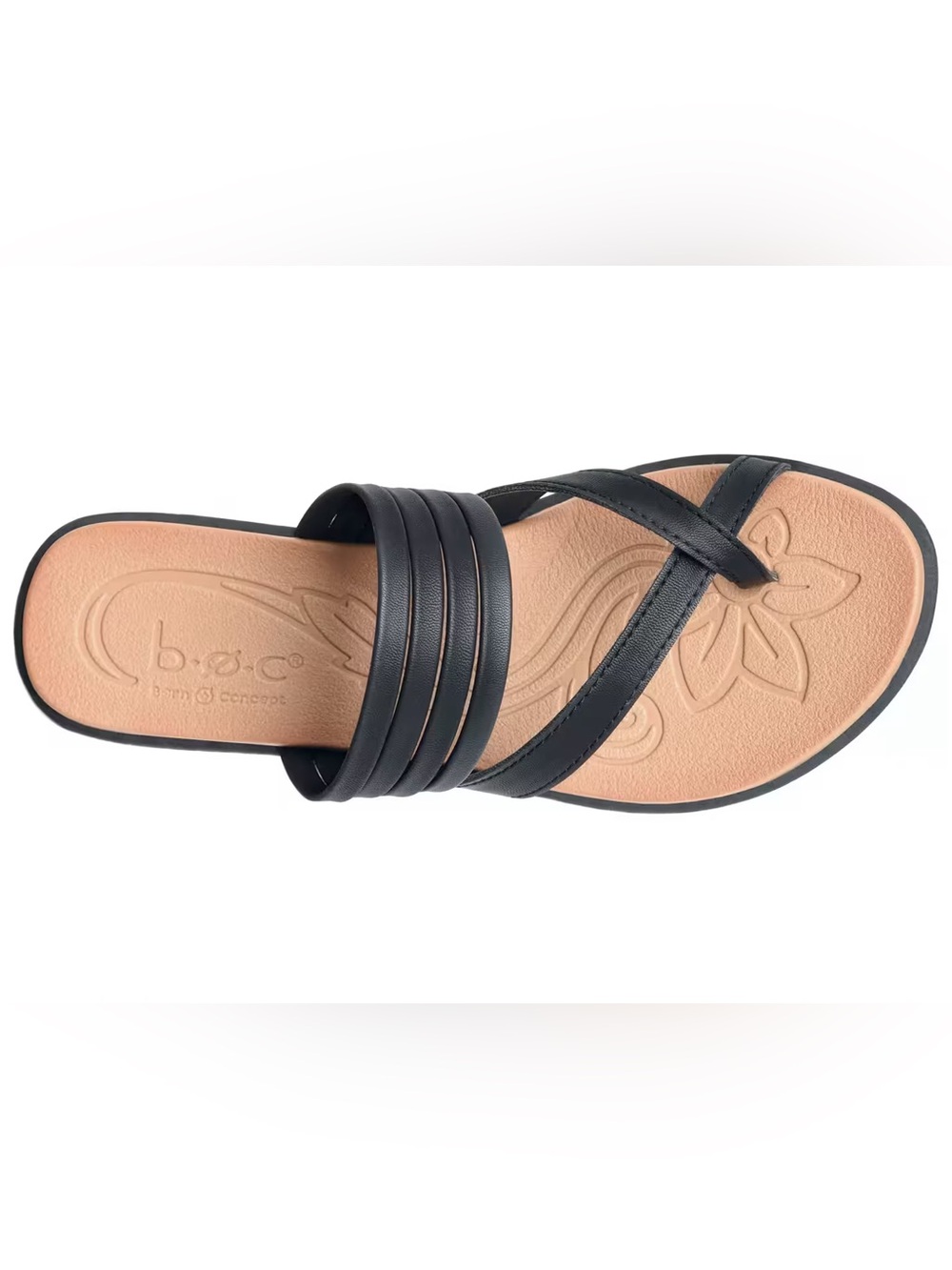 b.o.c. Born Concept Alisha Black Strappy Sandals - Picture 7 of 8